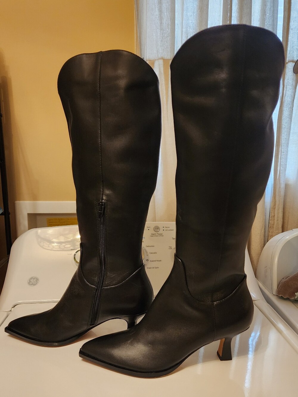 Dolce Vita Black Leather Boots